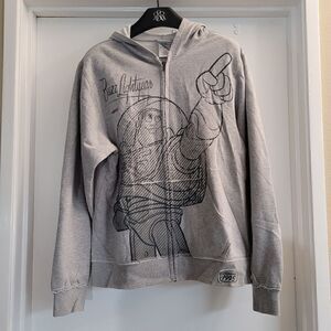 Disney store buzz lightyear zip up hoodie
